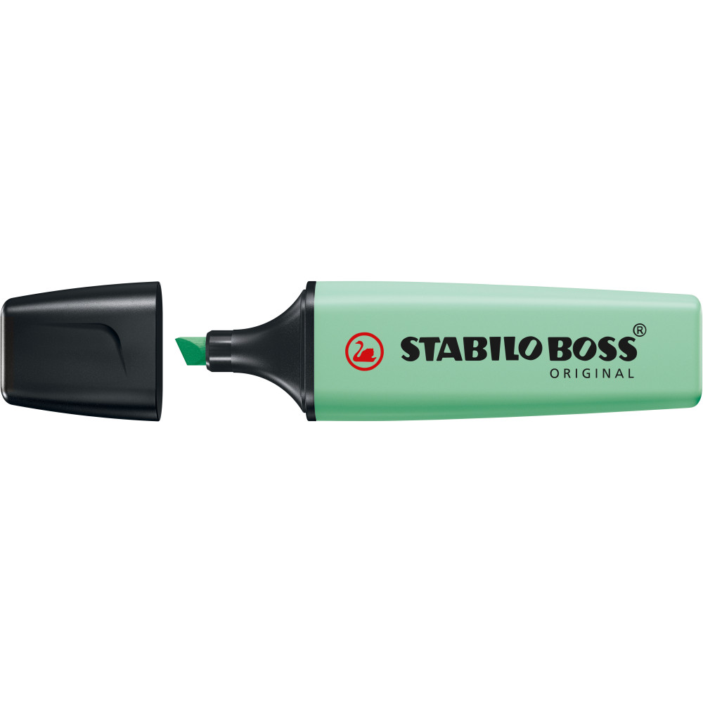 Zakreślacz pastelowy Boss - Stabilo - zielony