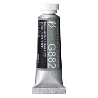 Gwasz Artists’ Gouache Irodori - Holbein - Rikyu Grey, 15 ml