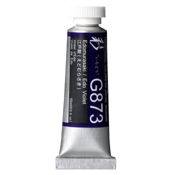 Artists’ Gouache - Holbein - Irodori series, Edo Violet, 15 ml