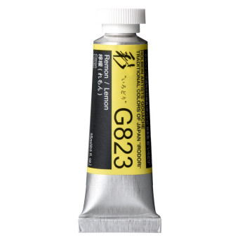 Gwasz Artists’ Gouache Irodori - Holbein - Lemon, 15 ml