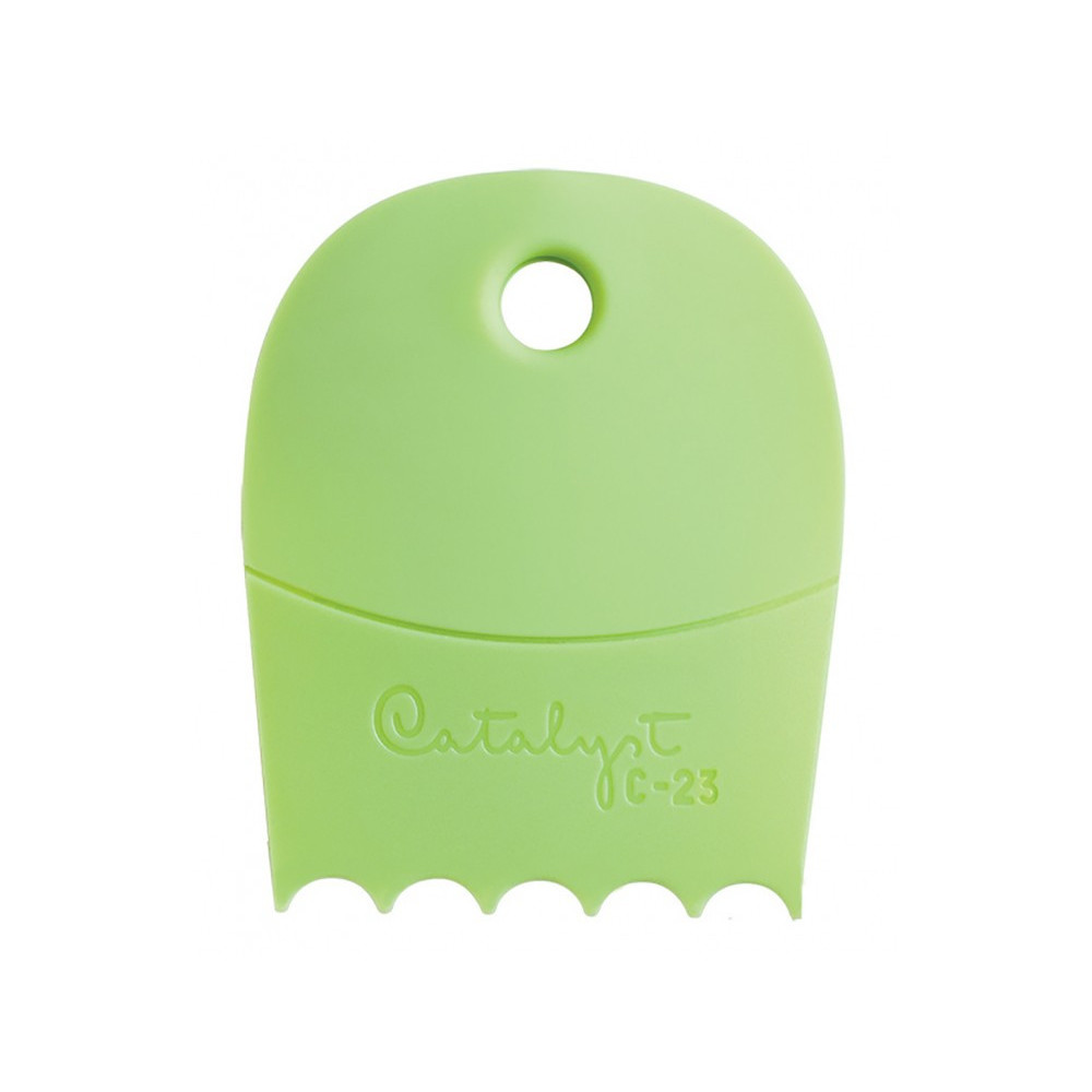 Silicone palette knife Catalyst Contour - Princeton - green, C-23