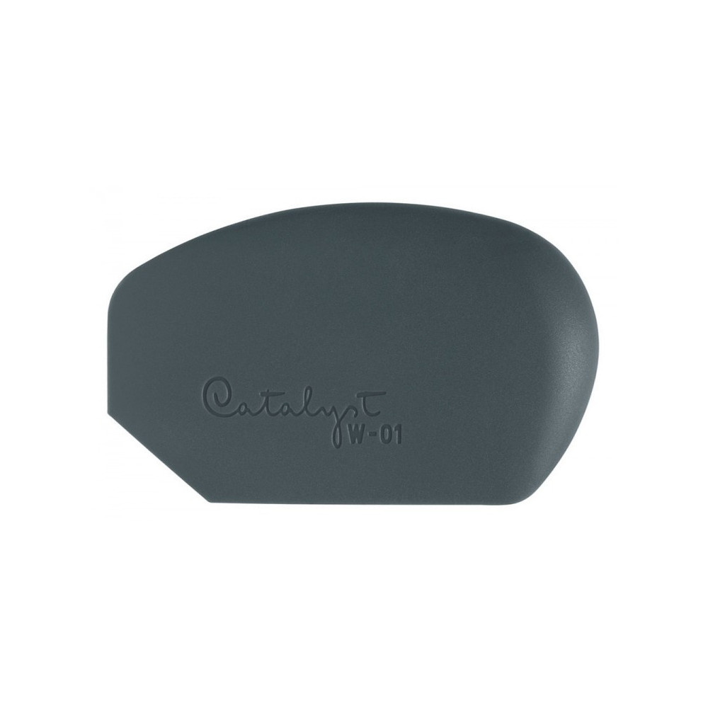Silicone palette knife Catalyst Wedge - Princeton - grey, no. 01