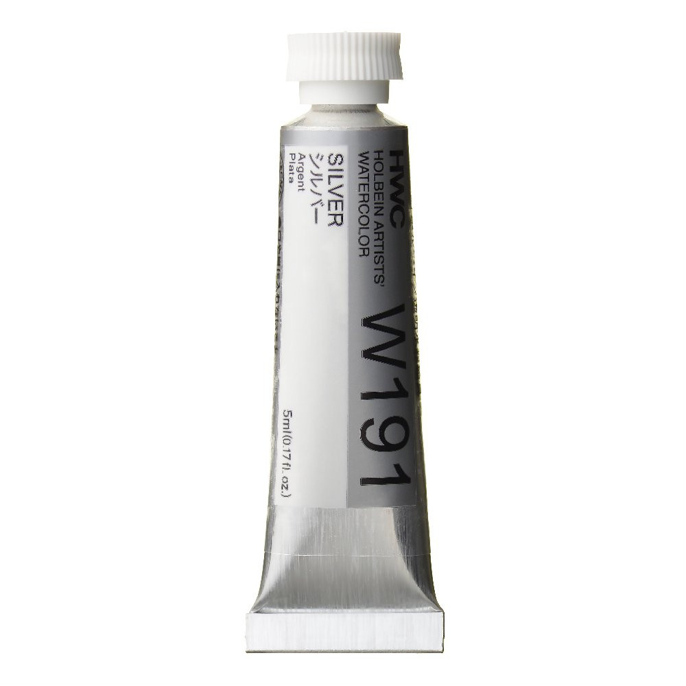 Farba akwarelowa Artists’ Watercolor - Holbein - Silver, 5 ml