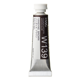 Farba akwarelowa Artists’ Watercolor - Holbein - Vandyke Brown, 5 ml