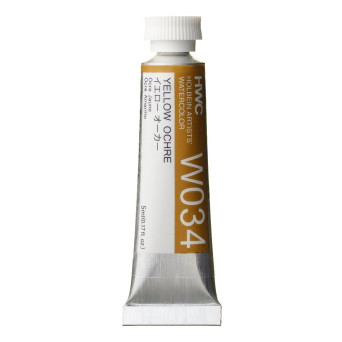 Farba akwarelowa Artists’ Watercolor - Holbein - Yellow Ochre, 5 ml