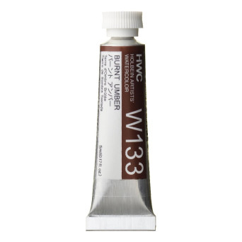 Farba akwarelowa Artists’ Watercolor - Holbein - Burnt Umber, 5 ml