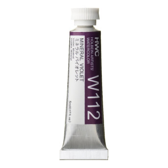 Farba akwarelowa Artists’ Watercolor - Holbein - Mineral Violet, 5 ml