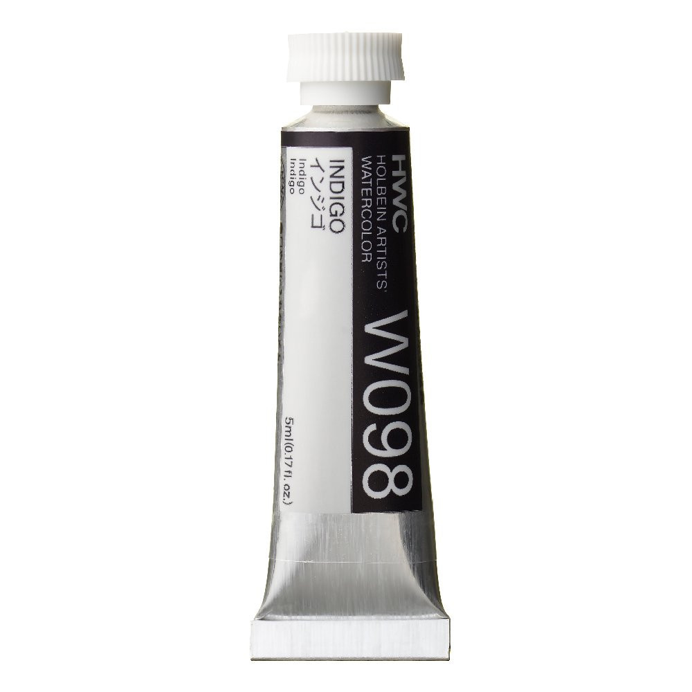 Artists' Watercolor paint - Holbein - Indigo, 5 ml