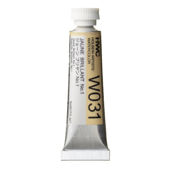 Farba akwarelowa Artists’ Watercolor - Holbein - Jaune Brillant 1, 5 ml