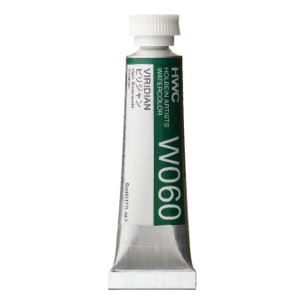 Artists' Watercolor paint - Holbein - Viridian, 5 ml
