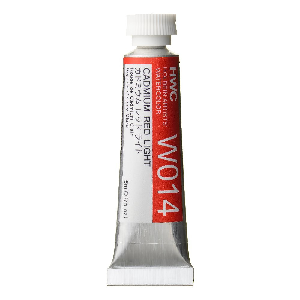 Farba akwarelowa Artists’ Watercolor - Holbein - Cadmium Red Light, 5 ml