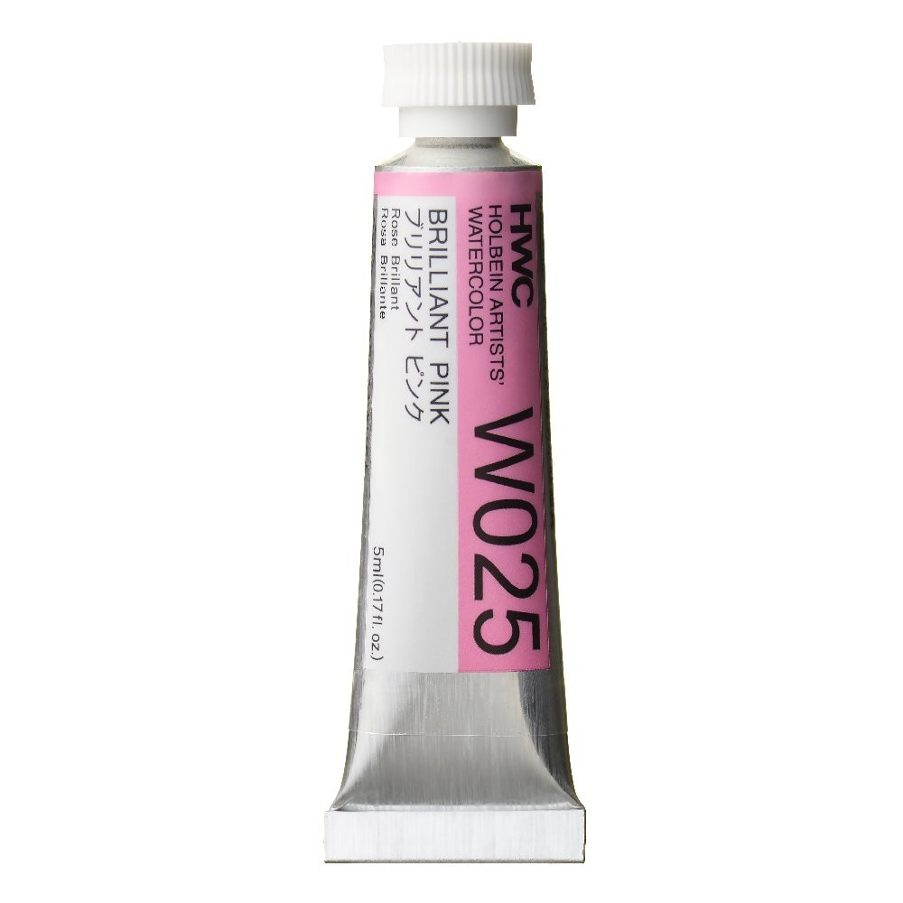 Farba akwarelowa Artists’ Watercolor - Holbein - Brilliant Pink, 5 ml