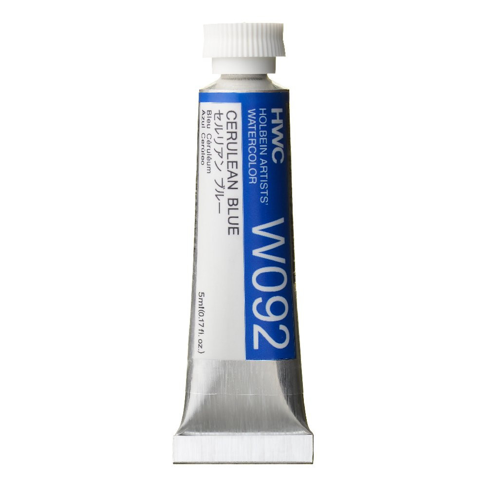 Farba akwarelowa Artists’ Watercolor - Holbein - Cerulean Blue, 5 ml