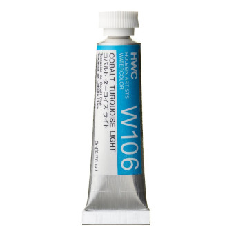 Artists' Watercolor paint - Holbein - Cobalt Turquoise Light, 5 ml