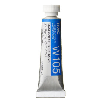 Artists' Watercolor paint - Holbein - Manganese Blue Nova, 5 ml