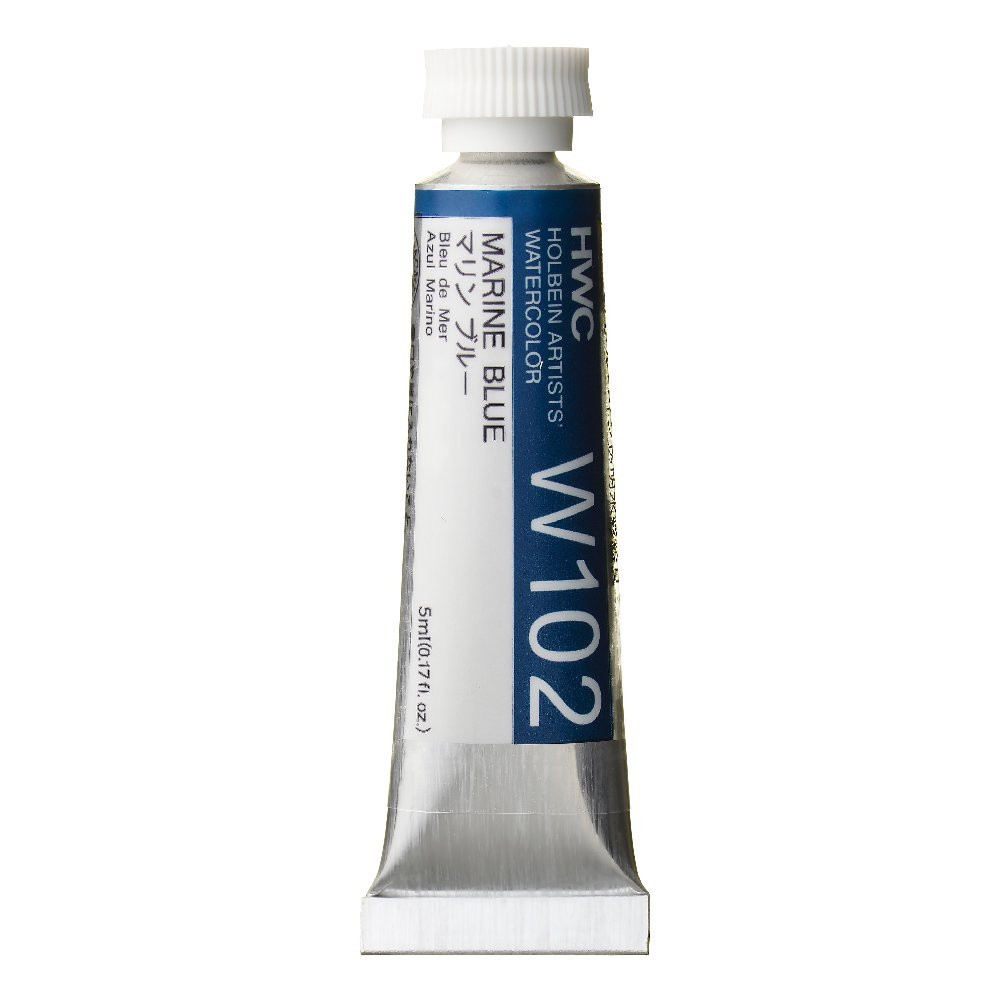 Farba akwarelowa Artists’ Watercolor - Holbein - Marine Blue, 5 ml