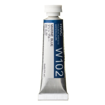 Farba akwarelowa Artists’ Watercolor - Holbein - Marine Blue, 5 ml