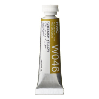 Farba akwarelowa Artists’ Watercolor - Holbein - Greenish Yellow, 5 ml