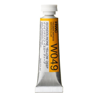 Farba akwarelowa Artists’ Watercolor - Holbein - Isoindolinone Yellow Deep, 5 ml