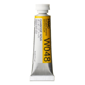 Artists' Watercolor paint - Holbein - Gamboge Nova, 5 ml