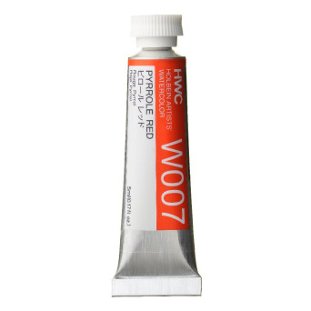 Farba akwarelowa Artists’ Watercolor - Holbein - Pyrrole Red, 5 ml