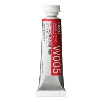 Farba akwarelowa Artists’ Watercolor - Holbein - Quinacridone Red, 5 ml