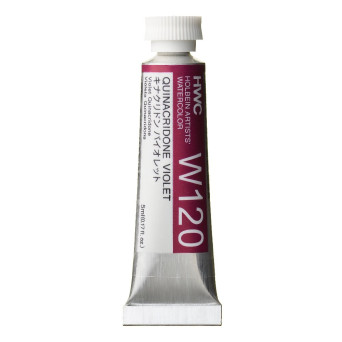 Farba akwarelowa Artists’ Watercolor - Holbein - Quinacridone Violet, 5 ml