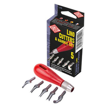 Lino Cutter & Handle Kit - Essdee - 6 pcs