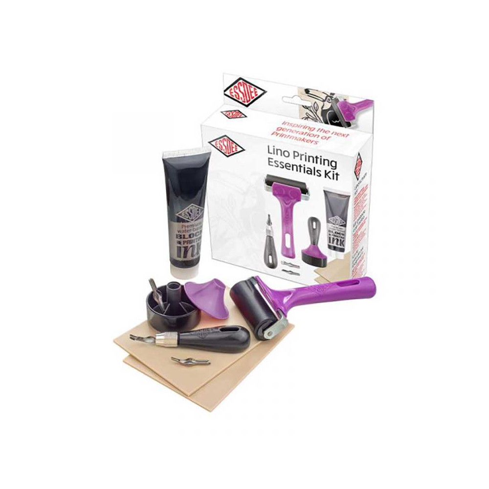 Lino Printing Essentials Kit - Essdee - 8 pcs