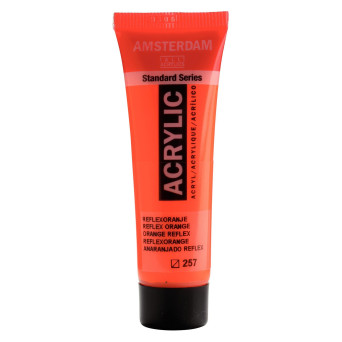 Acrylic paint in tube - Amsterdam - Reflex Orange, 20 ml