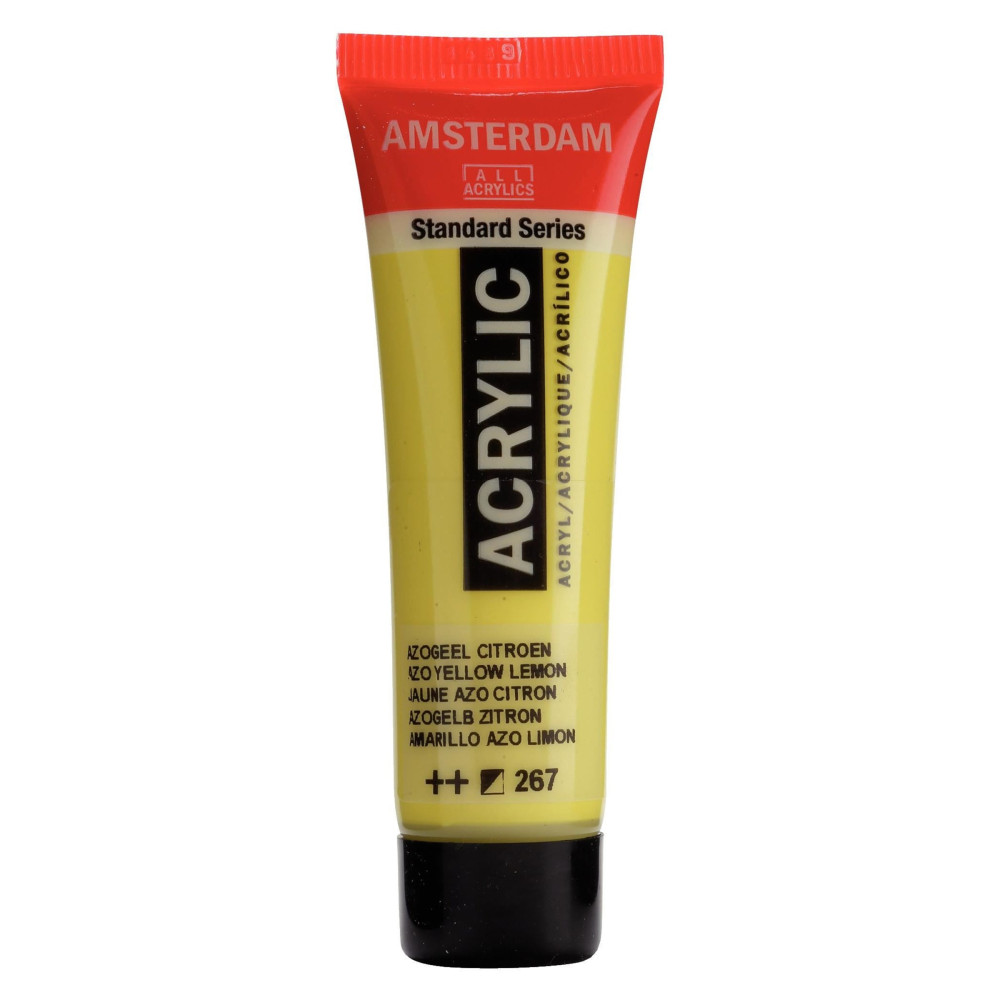 Acrylic paint in tube - Amsterdam - Azo Yellow Lemon, 20 ml