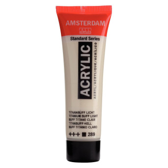 Farba akrylowa - Amsterdam - Titanium Buff Light, 20 ml