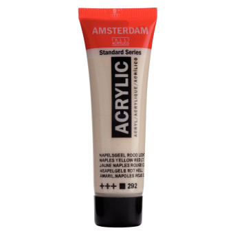 Acrylic paint in tube - Amsterdam - Naples Yellow Red Light, 20 ml