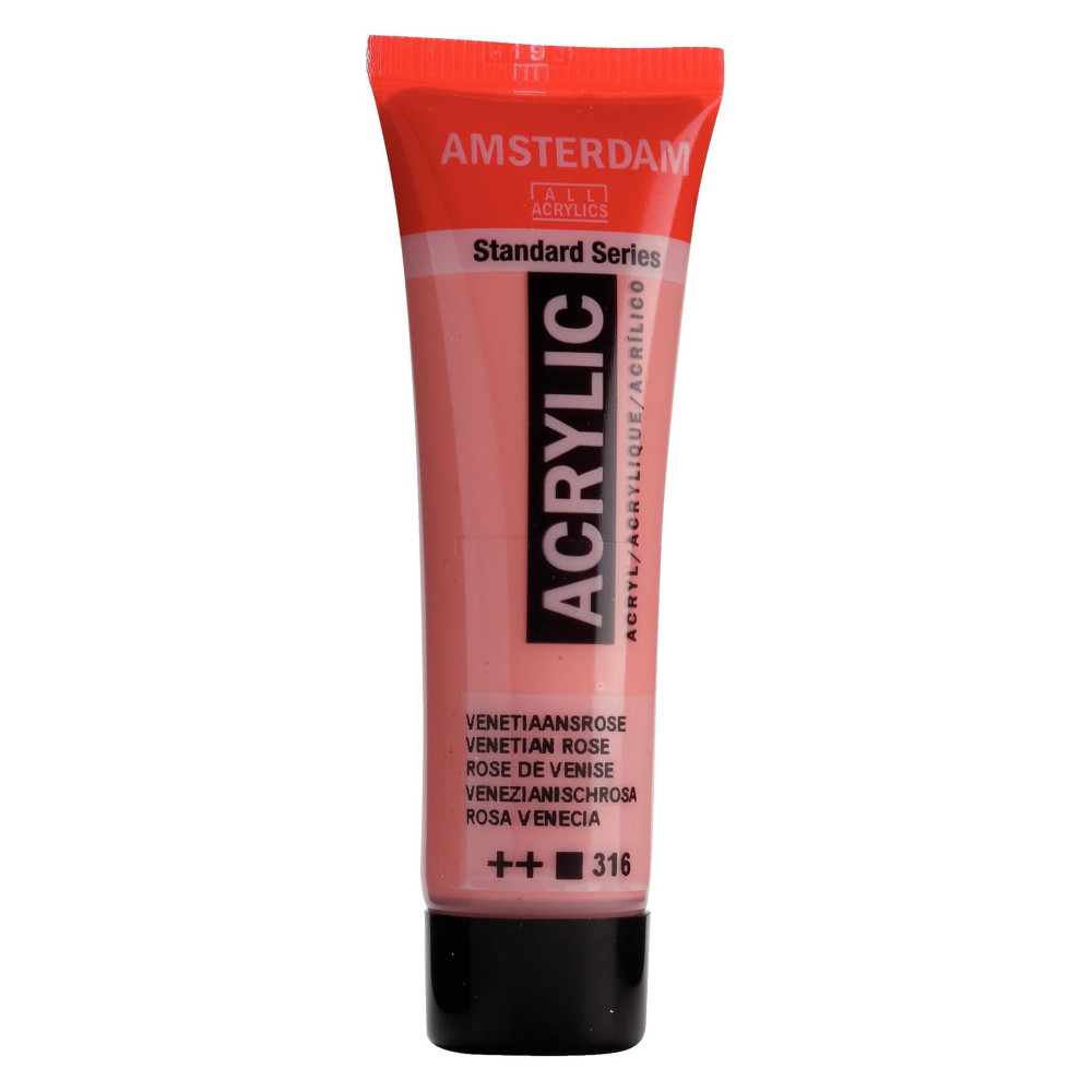 Acrylic paint in tube - Amsterdam - Venetian Rose, 20 ml