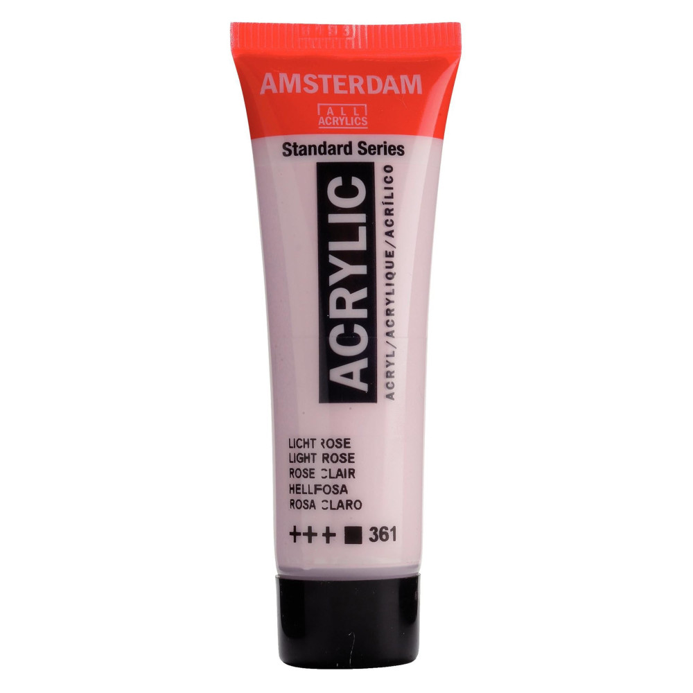 Acrylic paint in tube - Amsterdam - Light Rose, 20 ml