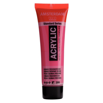 Farba akrylowa - Amsterdam - Quinacridone Rose, 20 ml