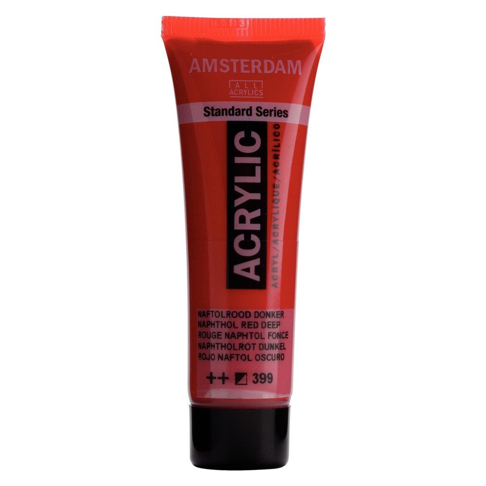 Farba akrylowa - Amsterdam - Naphthol Red Deep, 20 ml