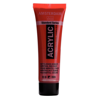 Farba akrylowa - Amsterdam - Naphthol Red Deep, 20 ml