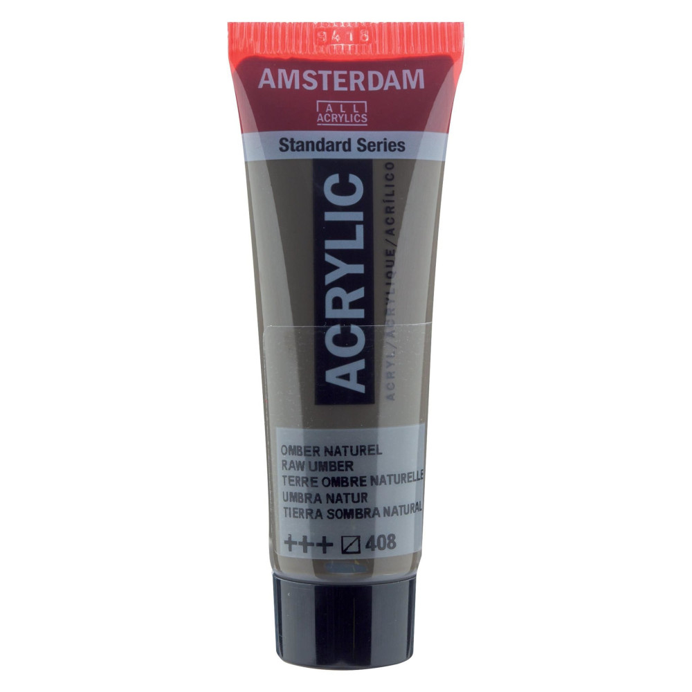 Acrylic paint in tube - Amsterdam - Raw Umber, 20 ml