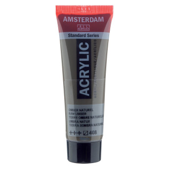 Acrylic paint in tube - Amsterdam - Raw Umber, 20 ml