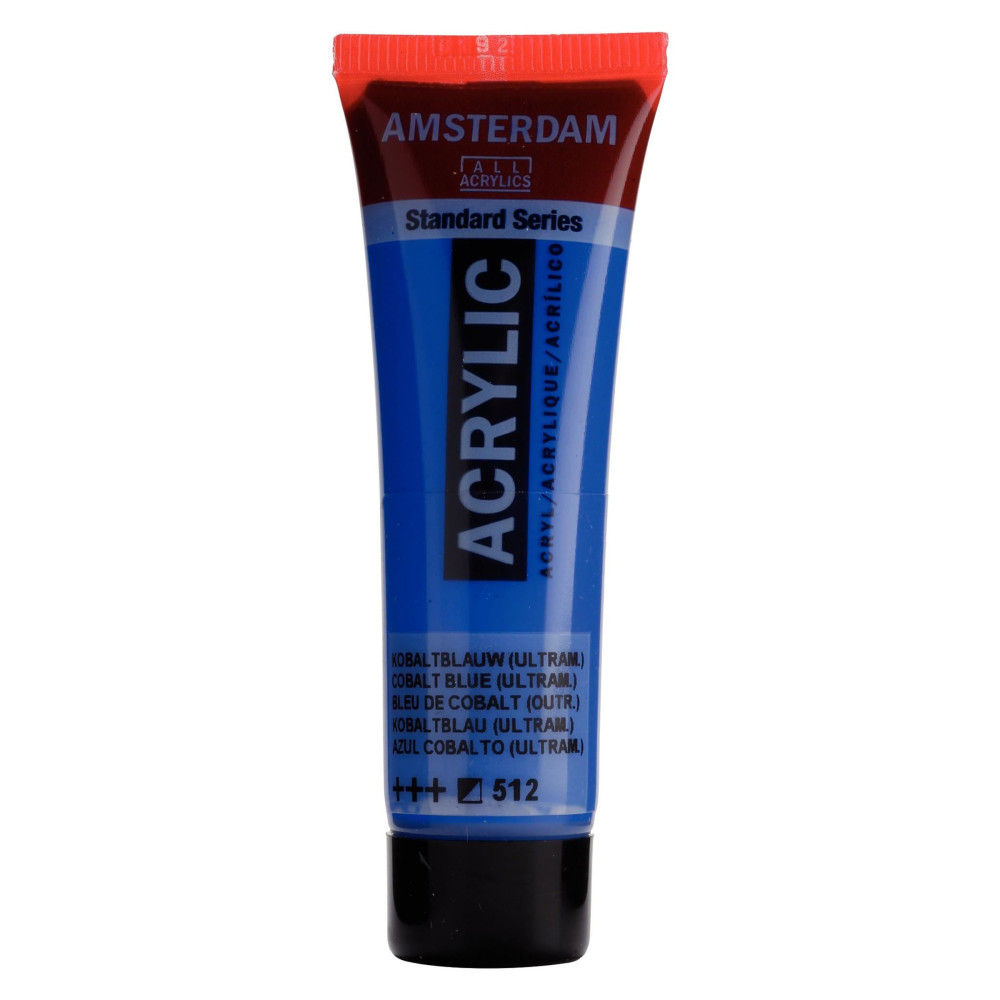 Farba akrylowa - Amsterdam - Cobalt Blue Ultramine, 20 ml