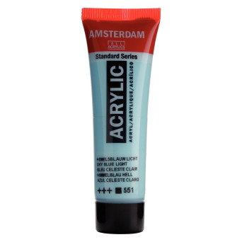 Farba akrylowa - Amsterdam - Sky Blue Light, 20 ml