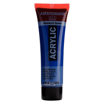 Farba akrylowa - Amsterdam - Phthalo Blue, 20 ml