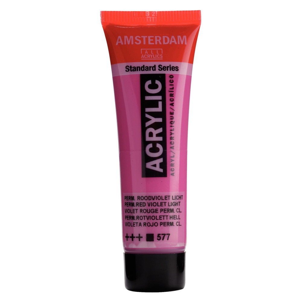 Acrylic paint in tube - Amsterdam - Permanent Red Violet Light, 20 ml