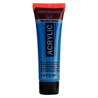 Acrylic paint in tube - Amsterdam - Manganese Blue Phthalo, 20 ml
