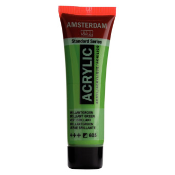 Acrylic paint in tube - Amsterdam - Brilliant Green, 20 ml