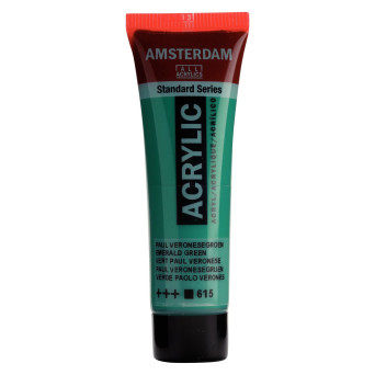 Farba akrylowa - Amsterdam - Emerald Green, 20 ml