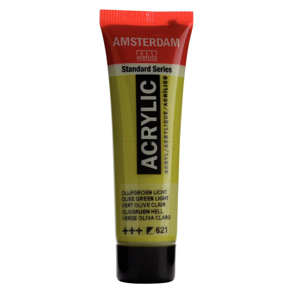 Farba akrylowa - Amsterdam - Olive Green Light, 20 ml