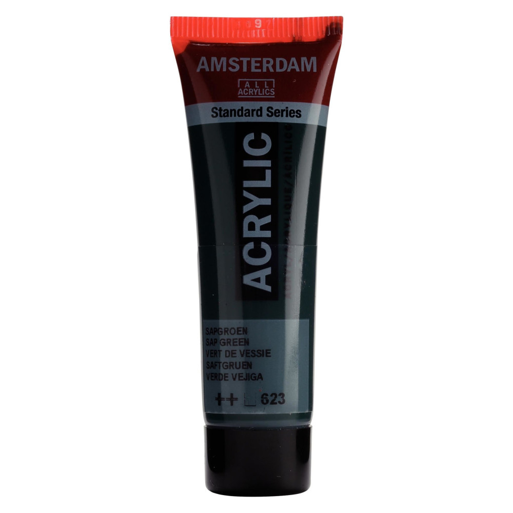 Farba akrylowa - Amsterdam - Sap Green, 20 ml