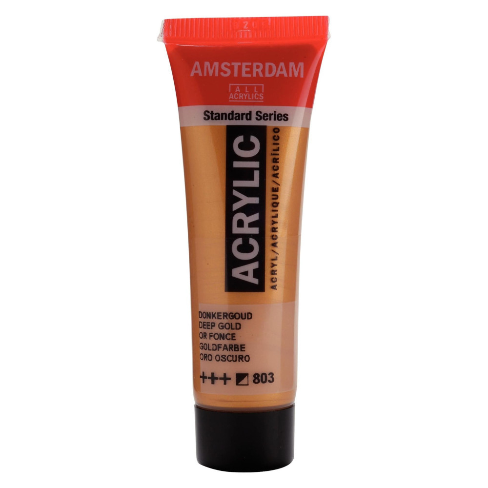 Farba akrylowa - Amsterdam - Deep Gold, 20 ml